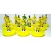 Subbuteo Andrew Table Soccer Chelsea 2018-19 away kit on Classic Hasbro bases